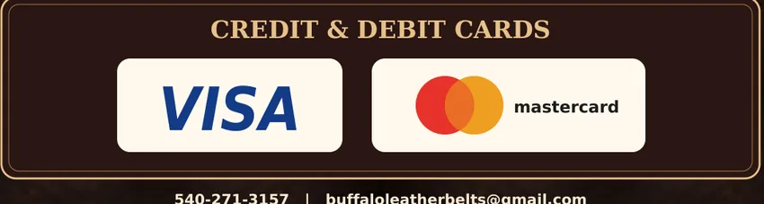 Visa and Mastercard card payment logos from Brian's official payment sheet